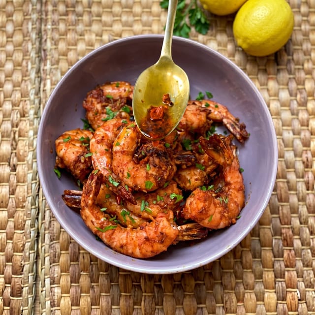 Chilli Garlic Shrimp.