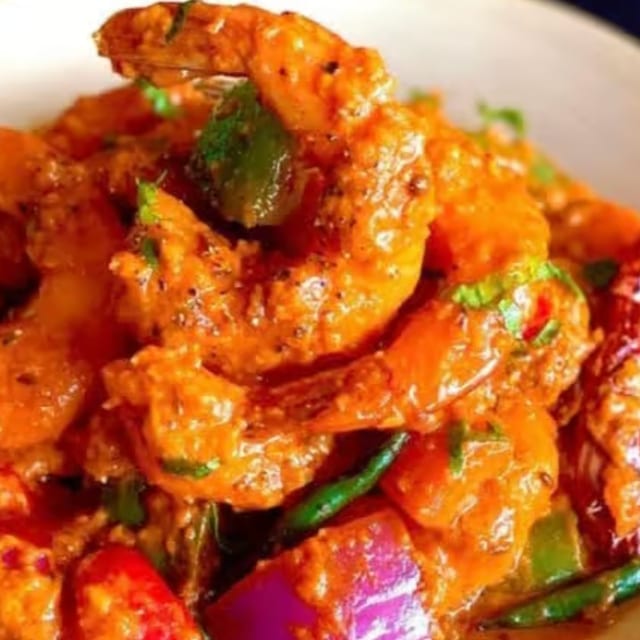Shrimp Tikka Masala.