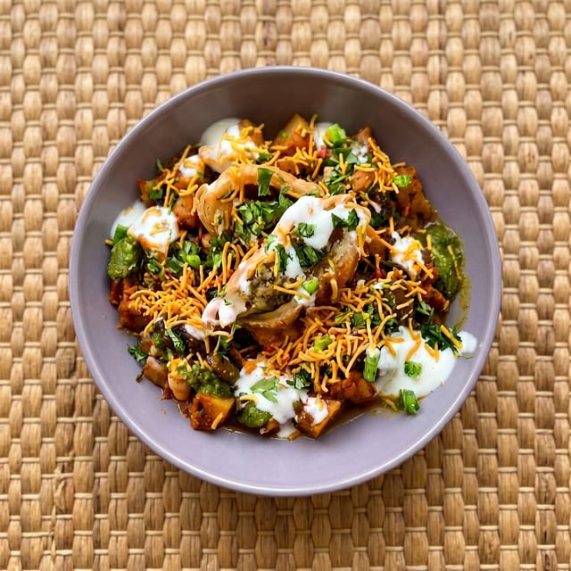 Samosa Chaat.