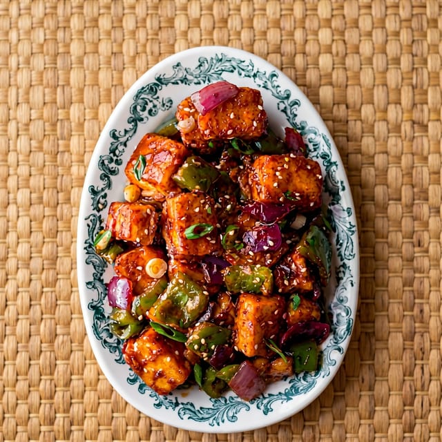 Chilli Paneer.