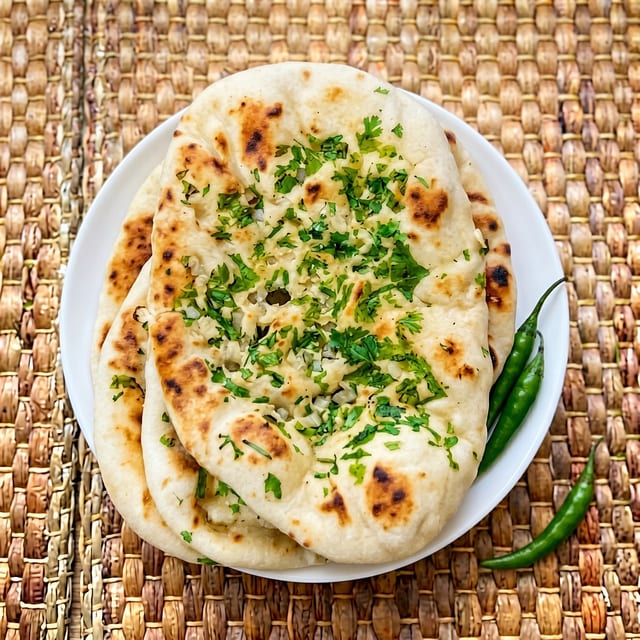 Garlic Naan.
