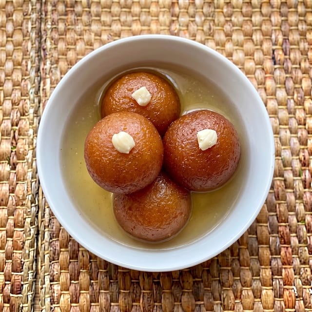 Gulab Jamun.