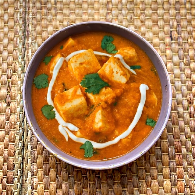 Paneer Butter Masala.