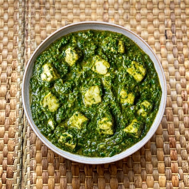 Palak Paneer.
