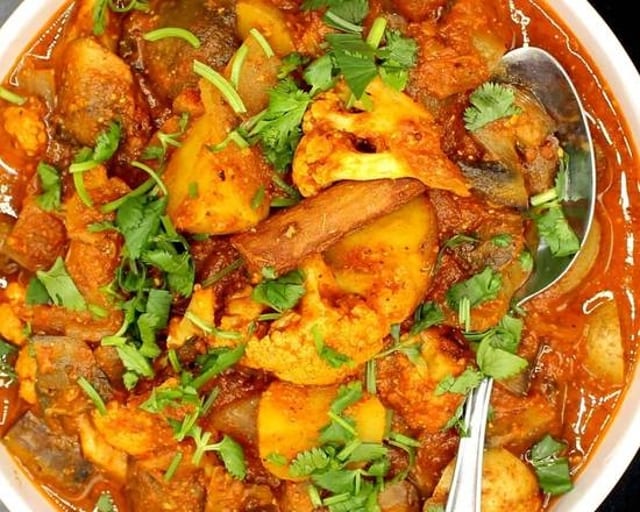 Veg Vindaloo.