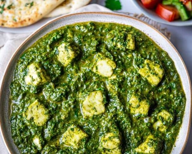 Palak Paneer.